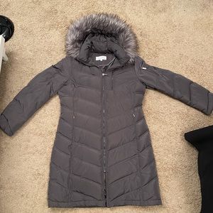 Women’s Calvin Klein Hooded Puffer Coat